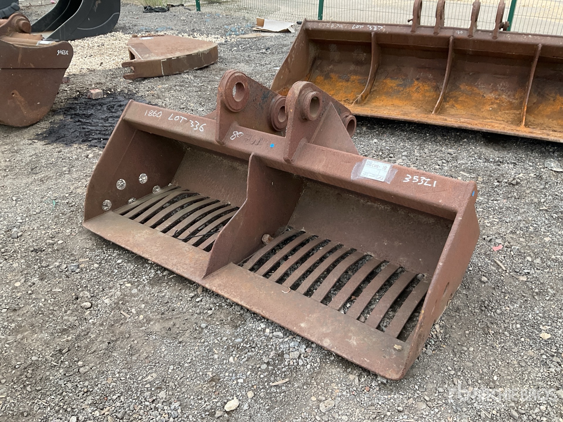 1860 mm Skeleton Benna per escavatore