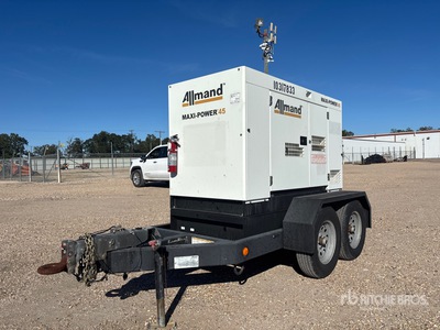 2020 Allmand MP45-8E1 45 kVA Mobile Generator Set