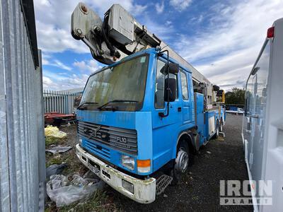 1997 Bronto Skylift F32HDT-ER 400 kg Straight Boom on 1997 Volvo 6x2 Kranwägen