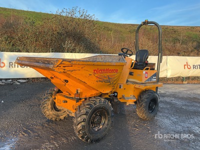 2019 Thwaites MACH580 3 ton 4x4 Swivel Dumper