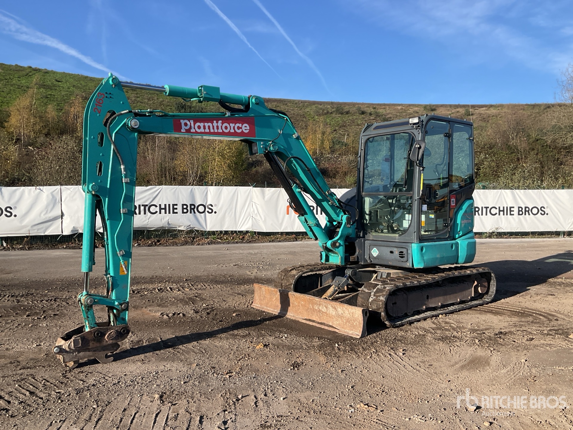 2019 Kobelco SK55SRX-6 حفارة صغيرة
