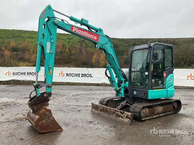 2017 Kobelco SK55SRX-6 Mini Excavator