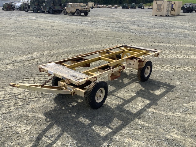 Platform Warehouse Cart Trailer
