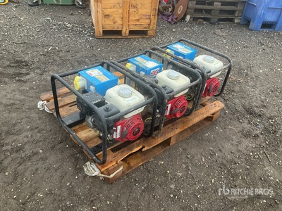 Quantity of (3) Stephill generators 3.4 kVA Generador Portátil