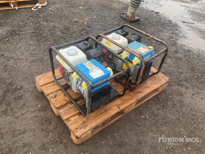 Quantity of (2) Stephill generators 3.4 kVA Generador Portátil