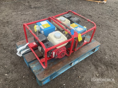 Quantity of (2) Stephill generators 3.4 kVA Generador Portátil