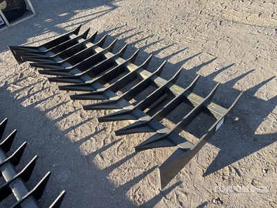 84 In Skid Steer Landscape Rake (Unused)