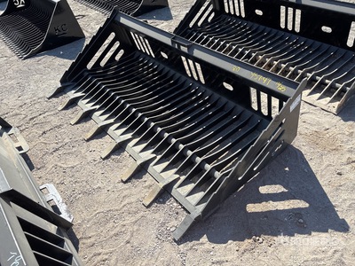 All-Star 80 in Rock Skid Steer Bucket (Unused)