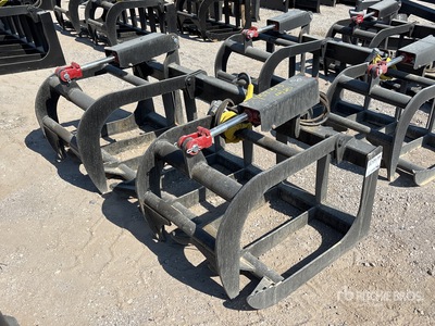 All-Star 68 In E-Series Root Skid Steer Grapple (Unused)