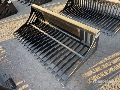 All-Star 72 in E-Series Skeleton Skid Steer Bucket (Unused)