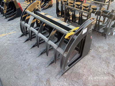 Mid-State 68 In Skid Steer Root Rake (Unused)