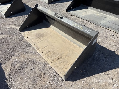 Mid-State 68 in Low Profile Skid Steer Bucket (Unused)
