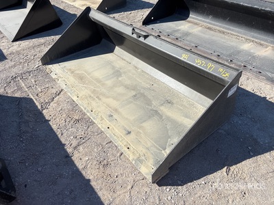 Mid-State Low Profile Skid Steer Bucket (Unused)