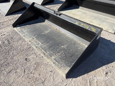 Mid-State 84 In Low Profile Skid Steer Bucket (Unused)