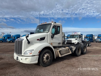 2019 Peterbilt 579 6x4 T/A Day Cab Truck Tractor