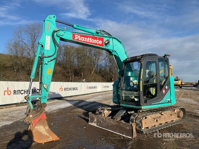 2018 Kobelco SK75SR-3 Tracked Excavator