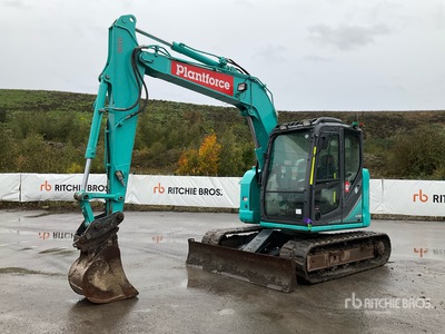 2018 Kobelco SK75SR-3 Excavadora de Cadenas