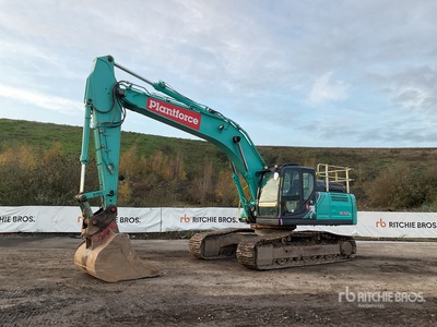 2019 Kobelco SK300LC-10E حفارة بجنزير
