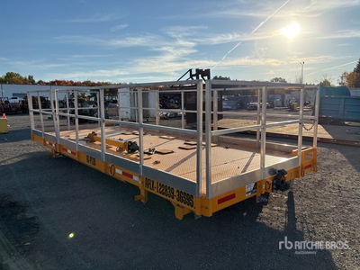 FD-PT20 20 ft Rail Road Trailer