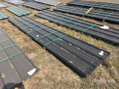Quantity of 2025 Kit Containers 16 Ft Corrugated Tin معدات بناء متنوعة (Unused)