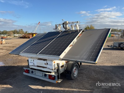 2020 Prolectric PL1005/1340 Solar を見 Light Tower