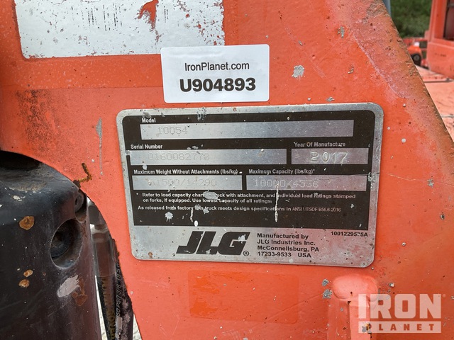 MANIPULADOR 2017 JLG