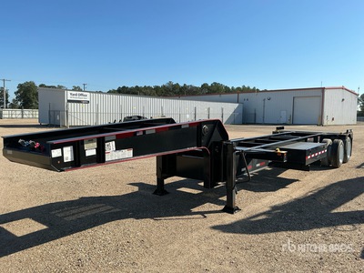 2023 Pitts SC38 20 ft T/A Gooseneck Containerchassis