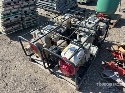 Quantity of (4) Skid-Mounted Water Pump
