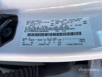 2020 Ford F-150 4x4 Crew Cab Pickup