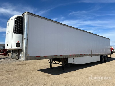 2011 Wabash 53 ft x 102 in T/A Multi -Temp Refrigerated Trailer