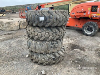 Quantity of (4) 15.5-25 Rims & Pneumatici