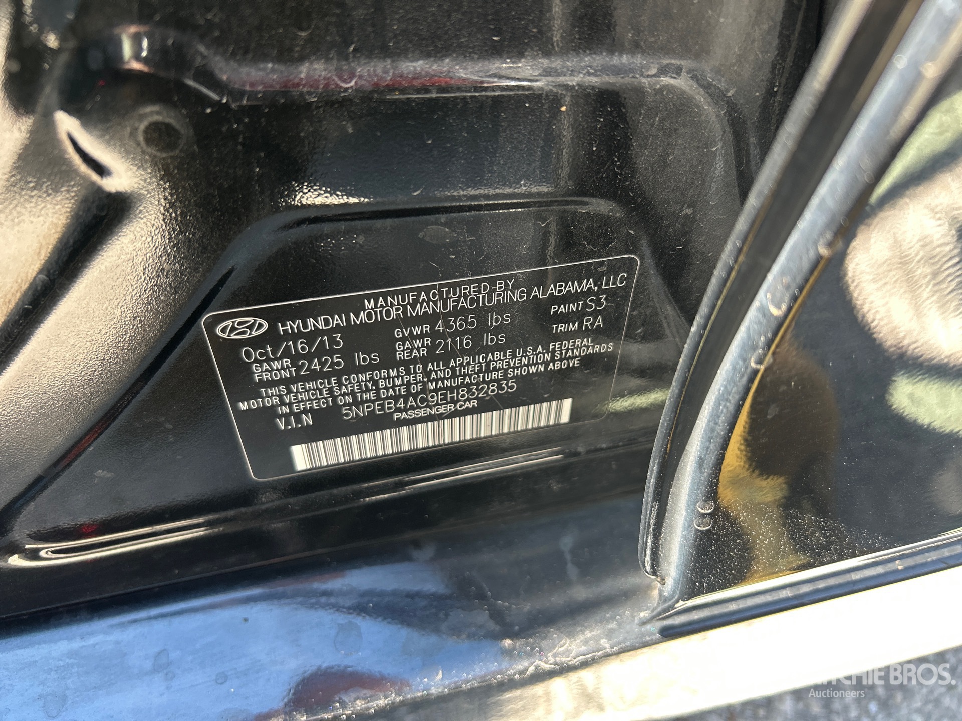 2014 Hyundai Sonata SE Automobile