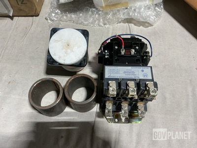 (2) Magnetic Contactors, (21) Pipe Fittings, (1) Contactor & Assorted Items