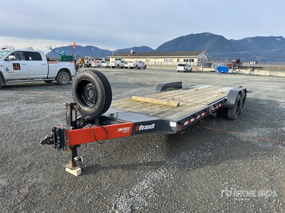 2023 Brandt UBT822 22 ft T/A Tilt Deck Trailer