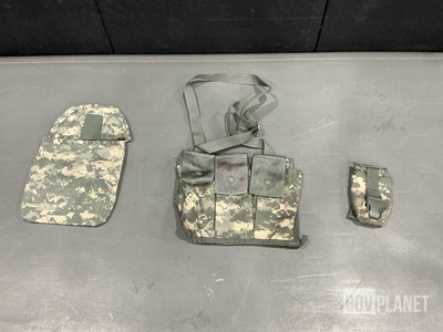 (152) Bandoleers, (59) Ammo Pockets, (5) Waist Packs & Assorted Items