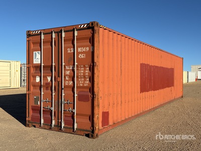 2015 40 ft High Cube Storage Container