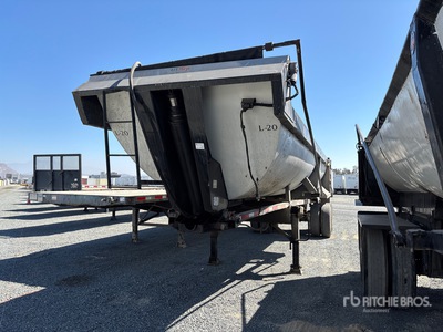 1996 Beall HB3324 33 ft T/A End Dump Trailer