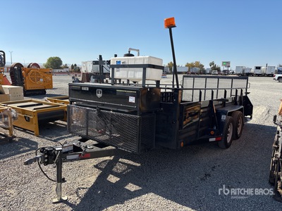 2023 R & I Holdings 14 ft T/A Landschaftstrailer
