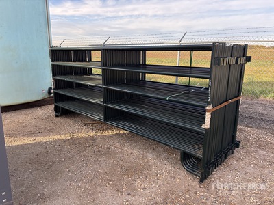 Quantity of (24) 11 ft 8 in x 5 ft Livestock Panel (Unused)