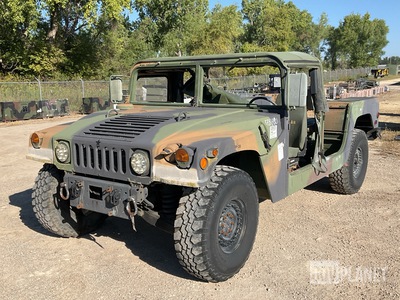 1997 AM General M1097A2 HMMWV 2 Door Soft Top w/Truck Body