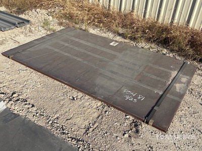 Quantity of 2025 Kit Containers Steel 5 ft x 7 ft 11 in (.75 in Thick) Steel Plates