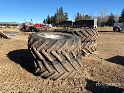 Quantity of (4) Michelin 650/65R38 Tires - Fits Case IH 3330 Patriot