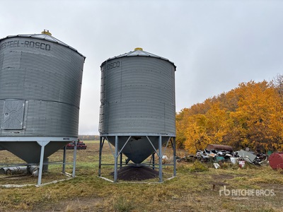 Westeel-Rosco 145 +/- 1850 bu 5 Ring Hopper Grain Bin