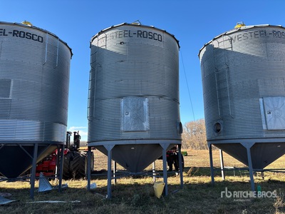 Westeel-Rosco 146 +/- 2250 bu 6 Ring Hopper Grain Bin