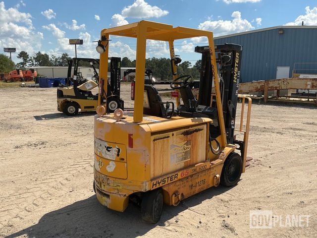 MONTACARGAS ELéCTRICO HYSTER E65Z40