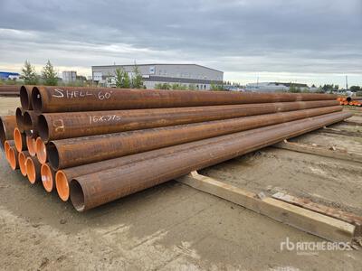 Quantity of Pipe Piling 324mm & 406mm Dia - 47 Jts (Unused)