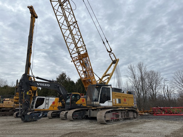 2007 Liebherr HS855HD 100 t Lattice-Boom Crawler Crane