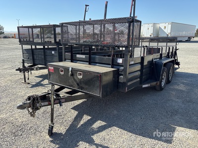 16 ft T/A Landschaftstrailer