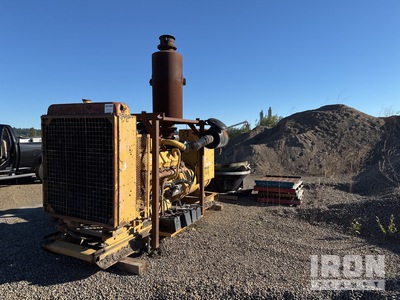 Cat SR4 455 kW Skid-Mounted Generator Set (Inoperable)