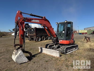 2012 Kubota U55 (Legacy) w/hud thumb Tracked Excavator